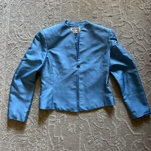 vintage 100% silk jacket